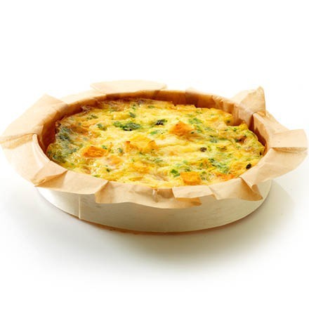 Quiche Kürbis Ziegenkäse Speck