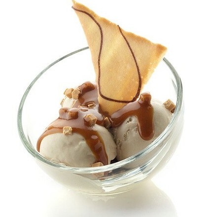 Coupe Caramel met Tulipe Fantasie
