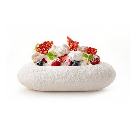 Pavlova avec Dentelles Framboise