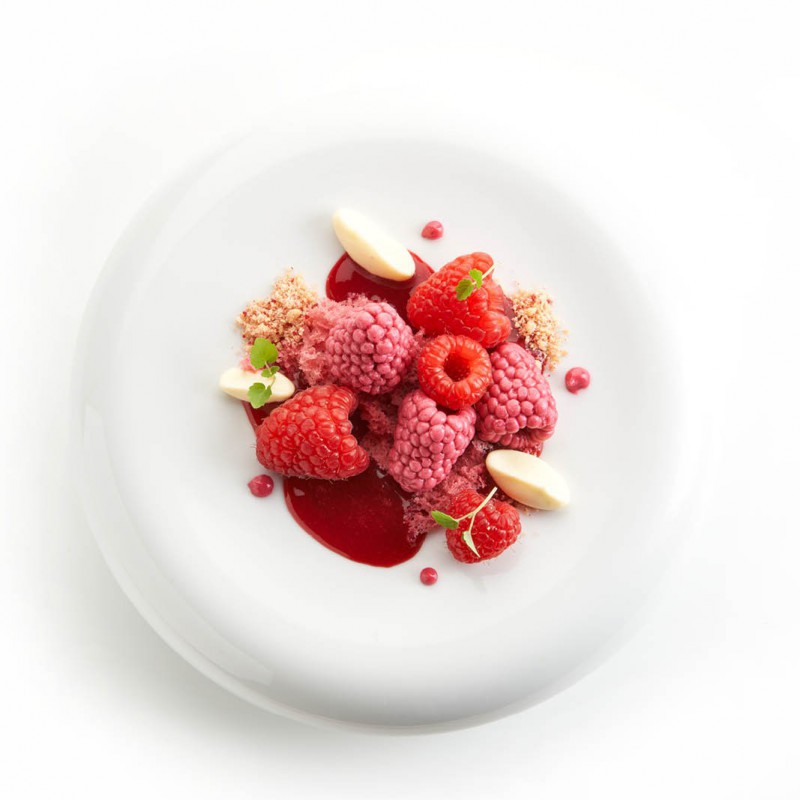 Textures of Raspberry