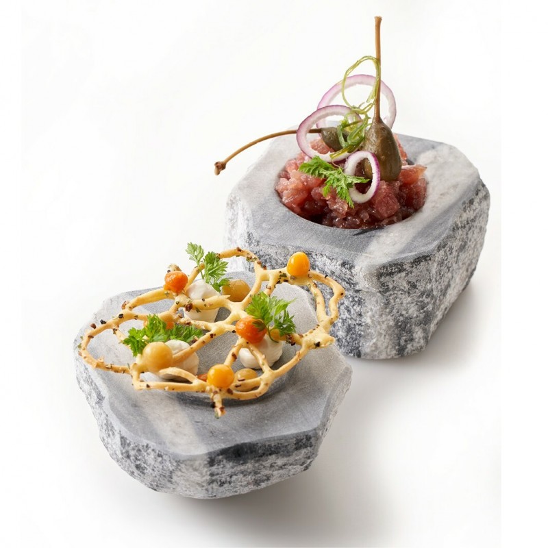 Tuna Tartare with Rastoria Seaweed
