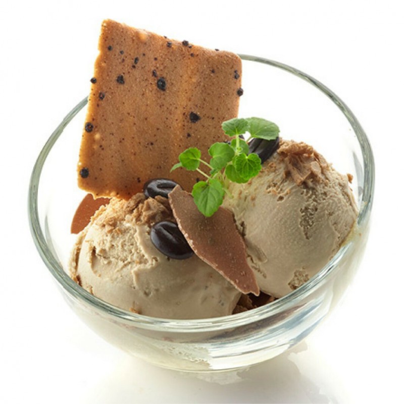 Dessert mit Carré Cappuccino