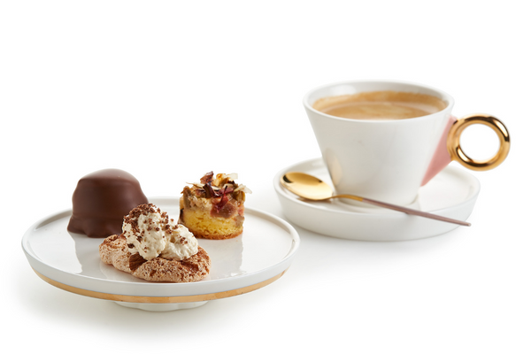 Biscuits with a cup of coffee