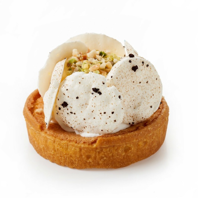 Base Bordalou avec Décorette Meringue Café