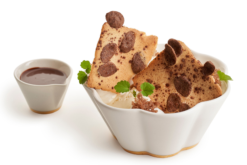 Dame Blanche avec Carré Moka Chocoflakes