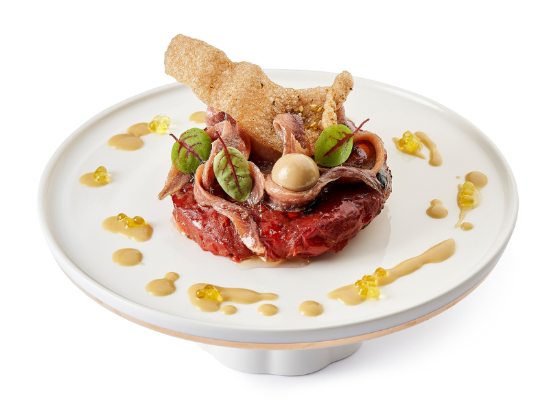 Tarte Tatin Cherry Tomatoes with anchovies