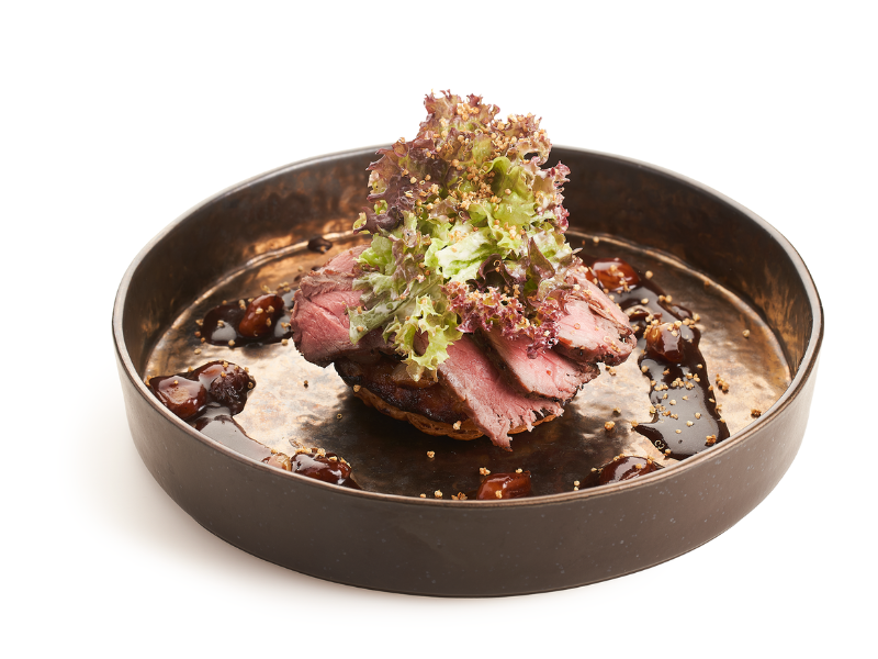 Tarte Tatin au steak